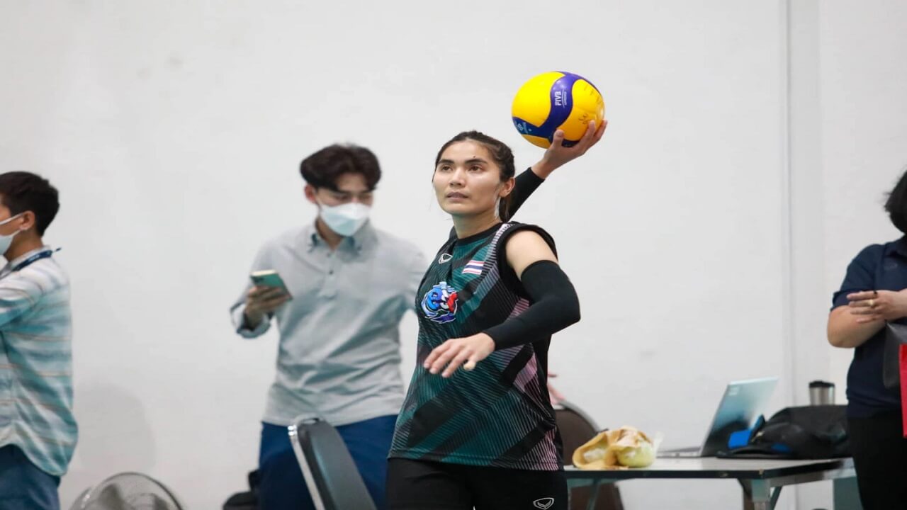 การแข่งขัน พีพีทีวี วอลเลย์บอลหญิง เอวีซี "พีเอ็นวีเอฟ" คัพ 2022 ณ ฟิลสปอร์ต อารีนา เมืองปาซิก กรุงมะนิลา ประเทศฟิลิปปินส์